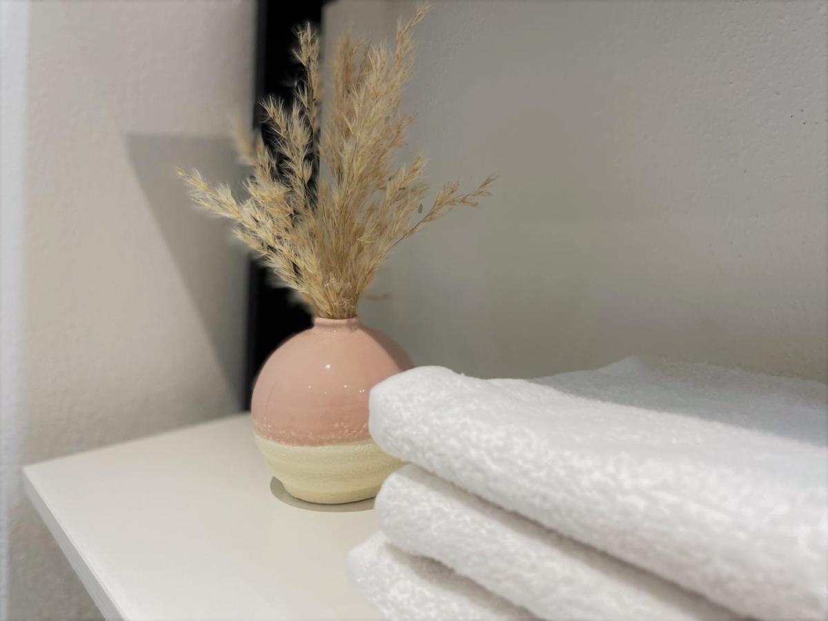 Bunter Hund Apartments - Zentrales Apartment, Parkplatz, Wintergarten, Kinderzimmer 罗滕堡 外观 照片